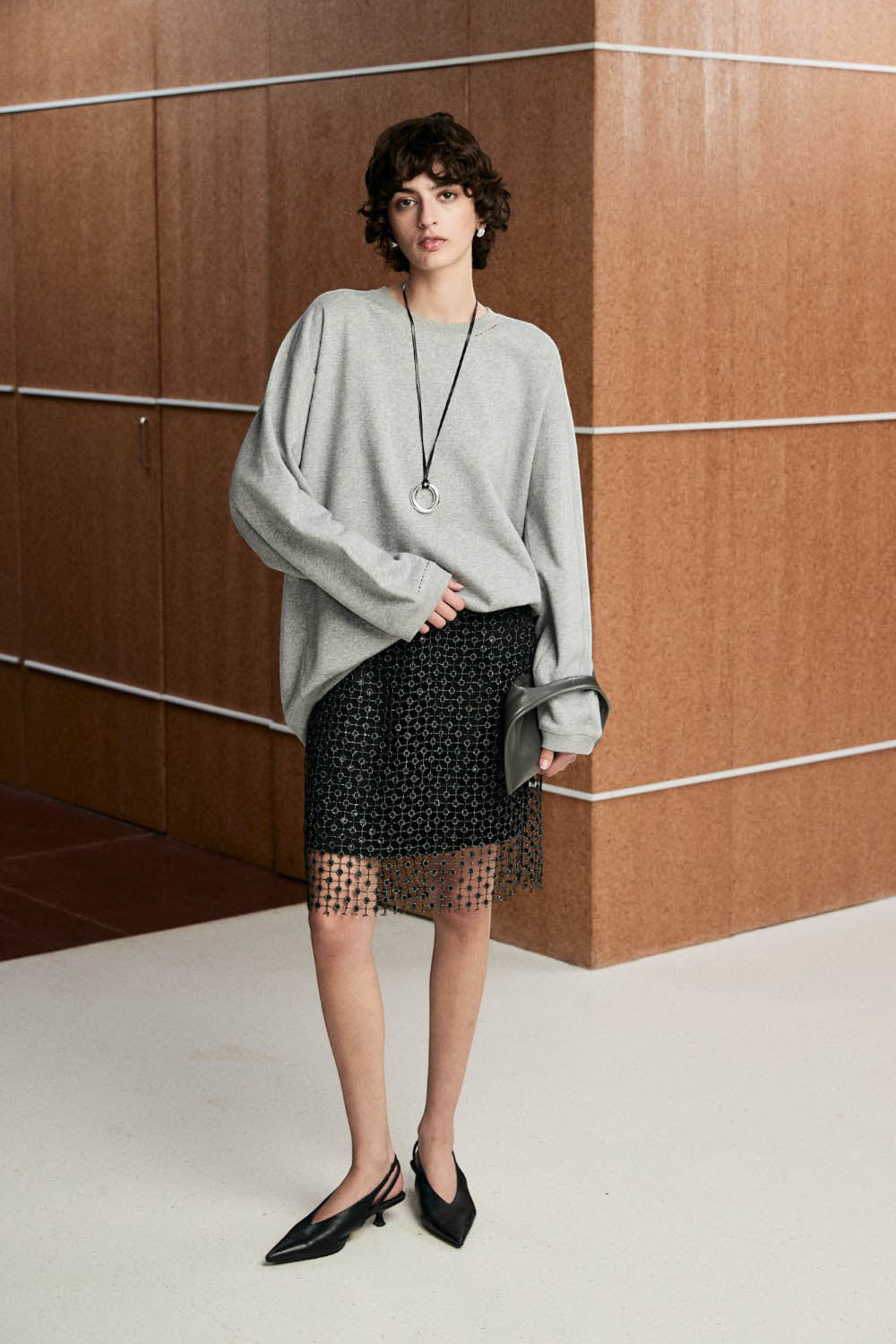 Marius Women's Relaxed-Fit Crewneck Sweatshirt