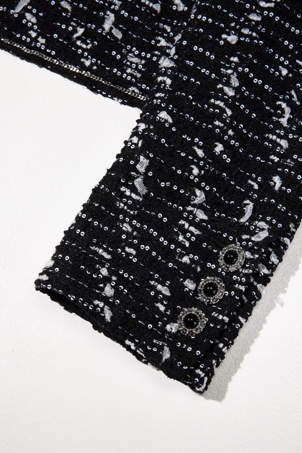 Marius Signature Italian Mill Sequin Tweed Jacke