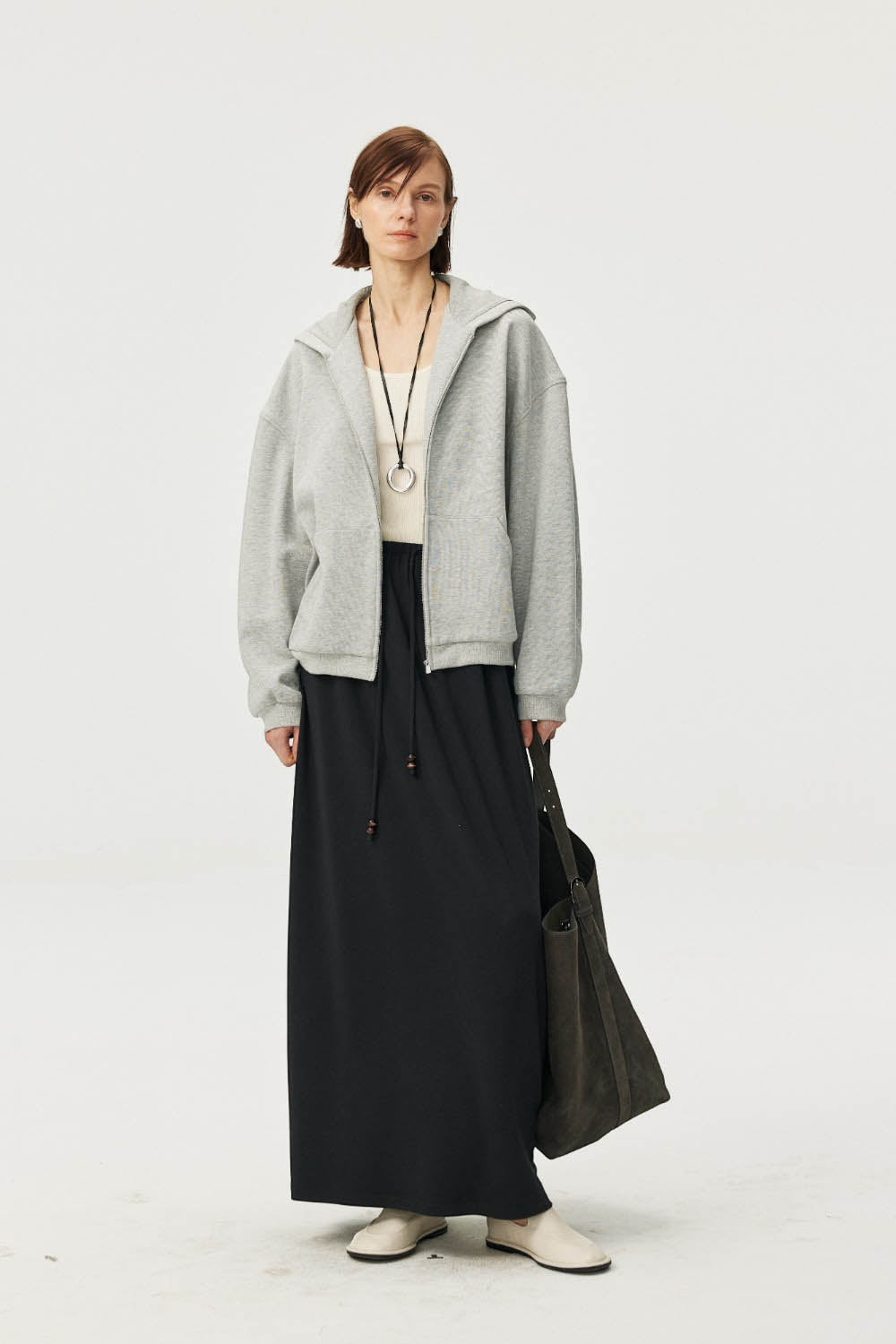 Marius Women's Hooded Cardigan Sweatshirt