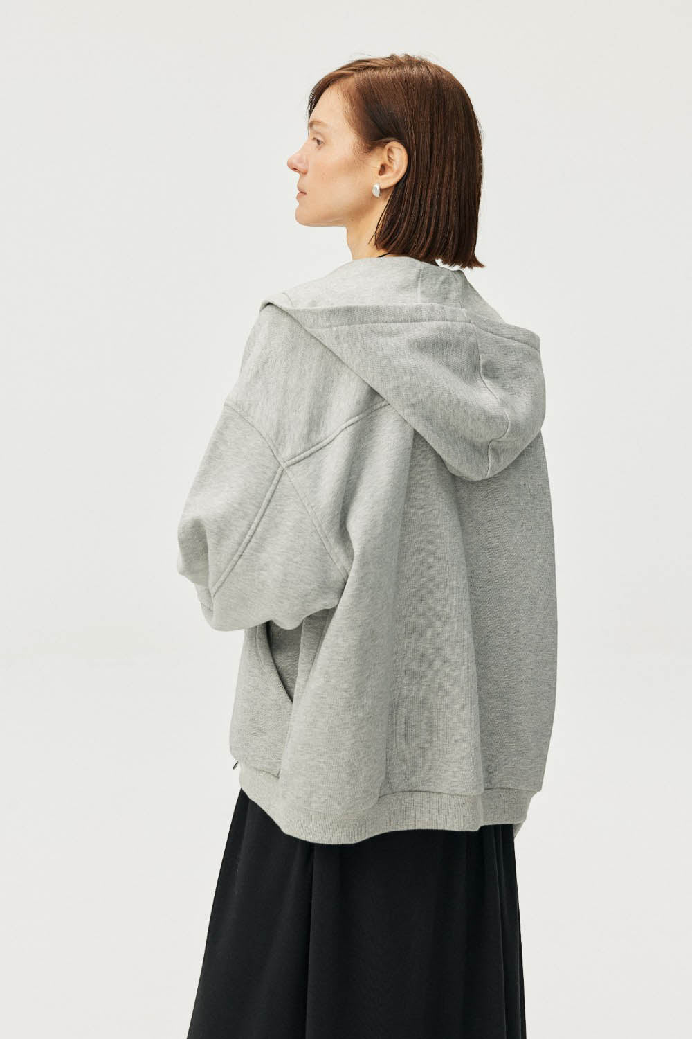 Marius Women's Hooded Cardigan Sweatshirt