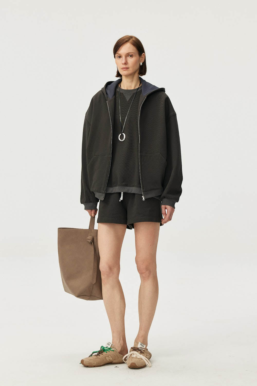 Marius Women's Hooded Cardigan Sweatshirt