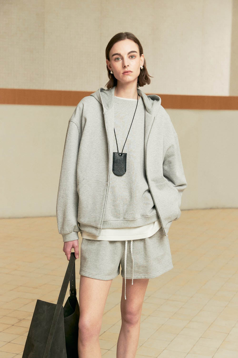 Marius Women's Hooded Cardigan Sweatshirt