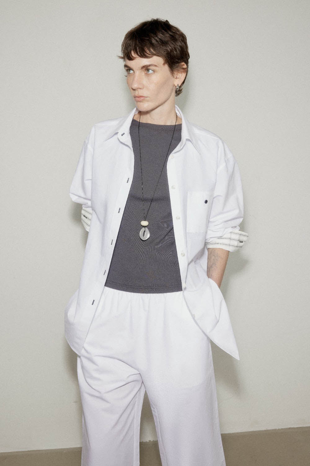 Marius Unisex Cotton-Linen Shirt