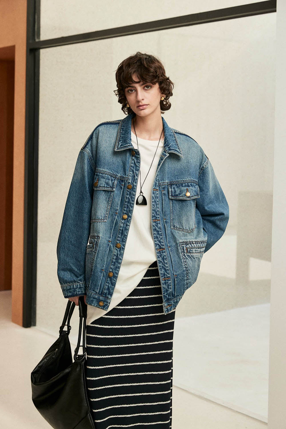 Premium Siro-Spun Vintage Wash Denim Jacket