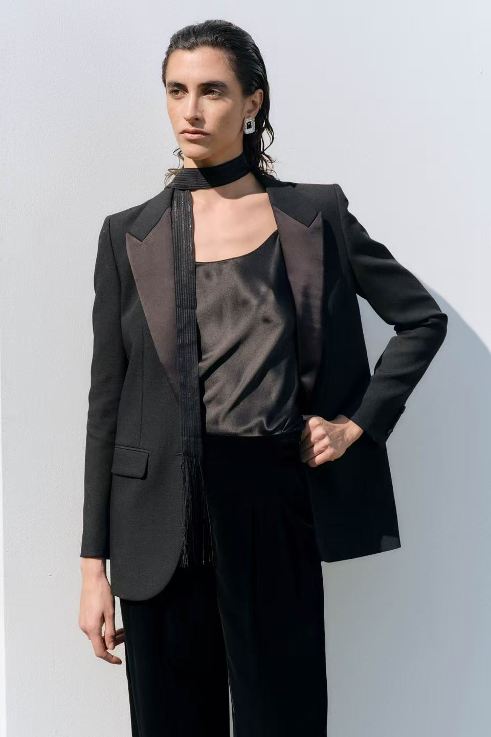 Marius Women's Pineapple-Patterned Blazer