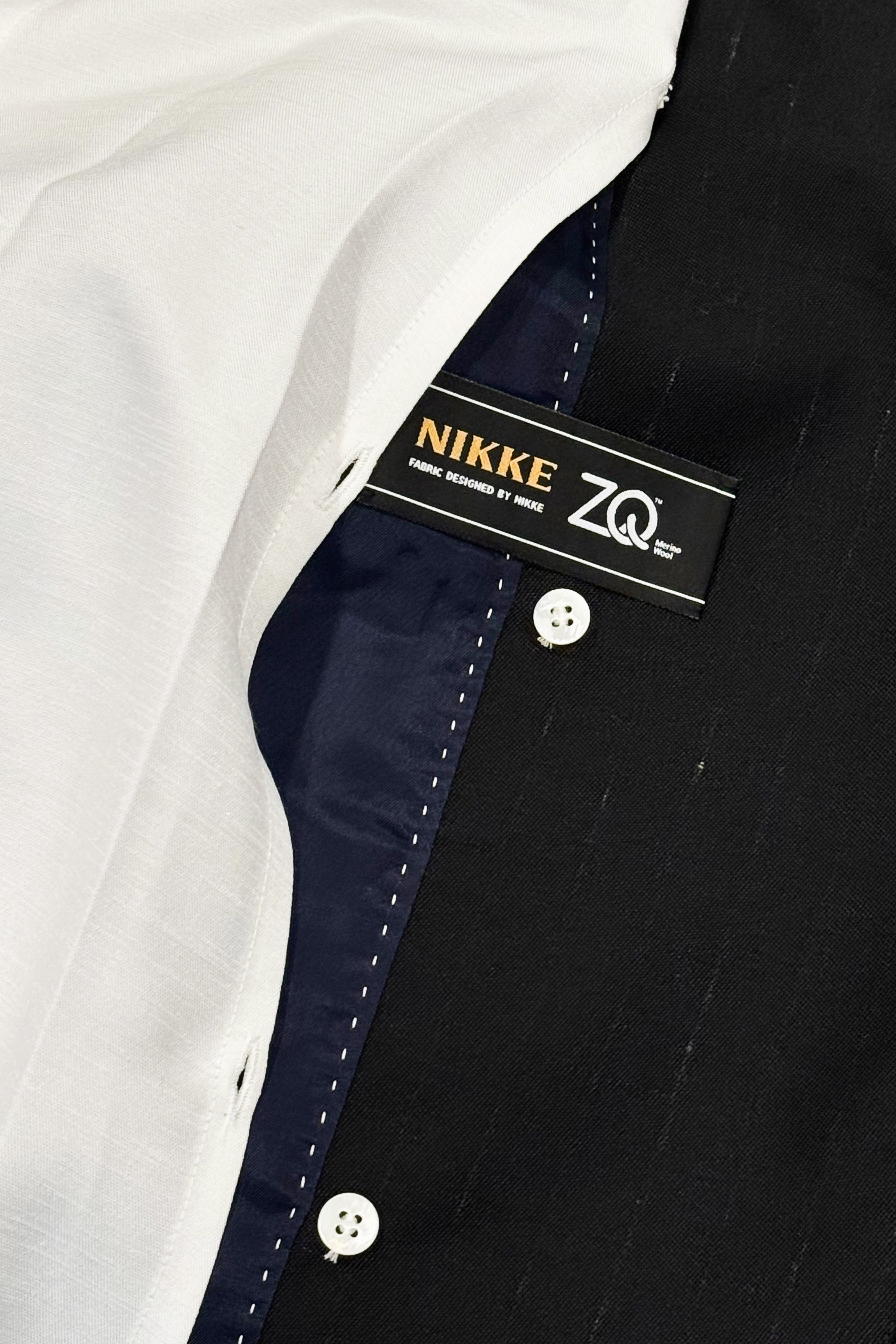 Relaxed Fit Wool & Mohair Blazer with Silk Lining