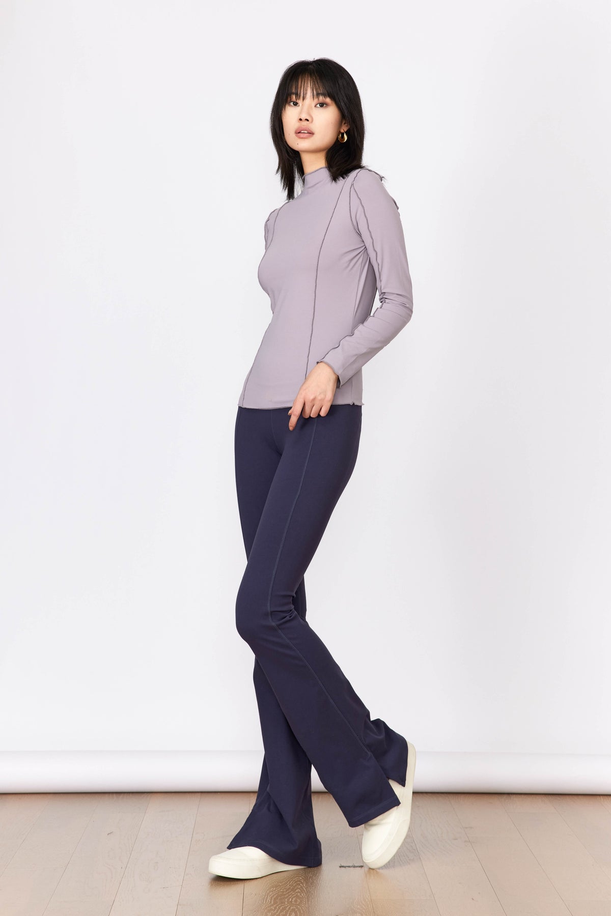 SilkTouch Mock Neck Quick-dry Base Layer